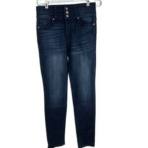 KanCan Womens Stretch Skinny Jeans Size 9 Dark Wash Denim
